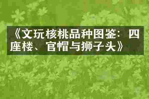 《文玩核桃品种图鉴：四座楼、官帽与狮子头》